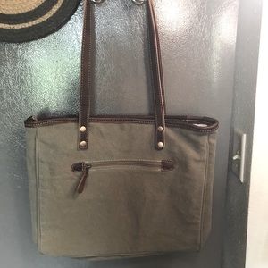 MYRA, PAINTED LOVE TOTE BAG